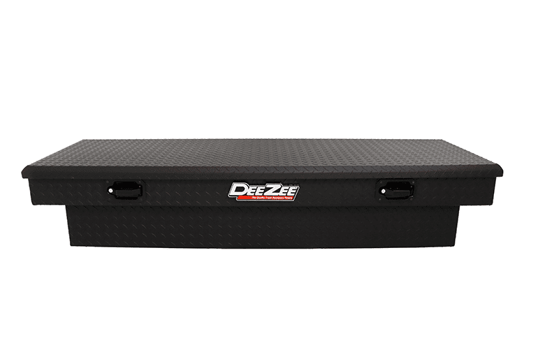 Dee Zee Single Lid Crossover Truck Tool Box; Black Textured Powder