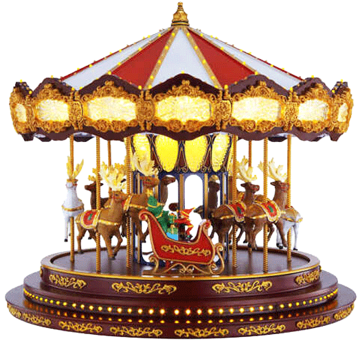 Mr.Christmas デラックス メリーゴーランド オルゴール Christmas