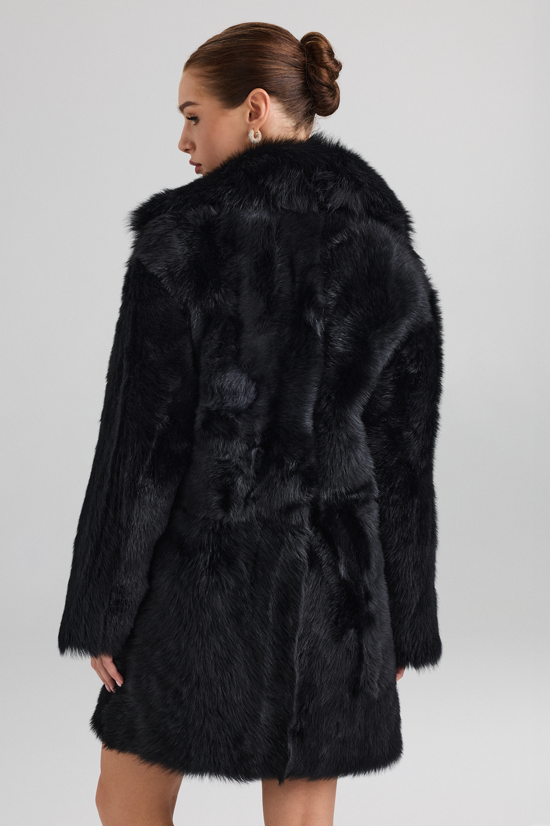 Lamb Fur Coat 2116 - A&A Vesa Shearling Factory
