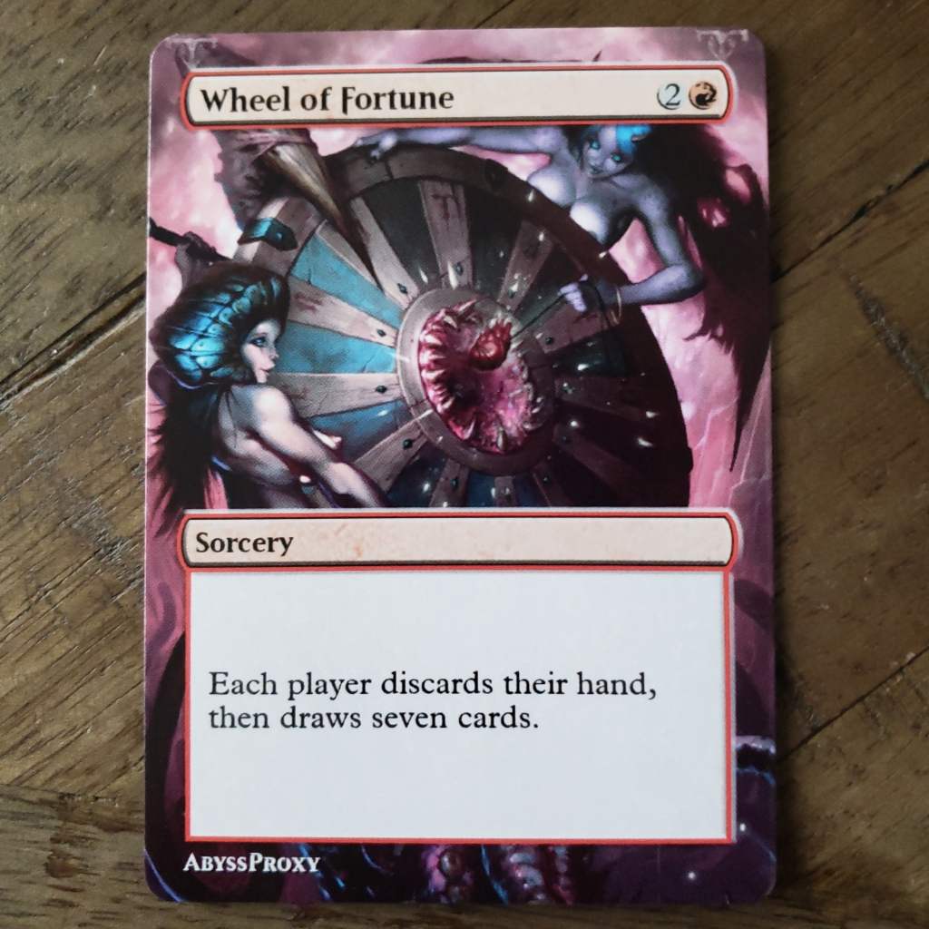 Wheel of Fortune #C - MTG - Abyss Proxy Shop: Enhance Your
