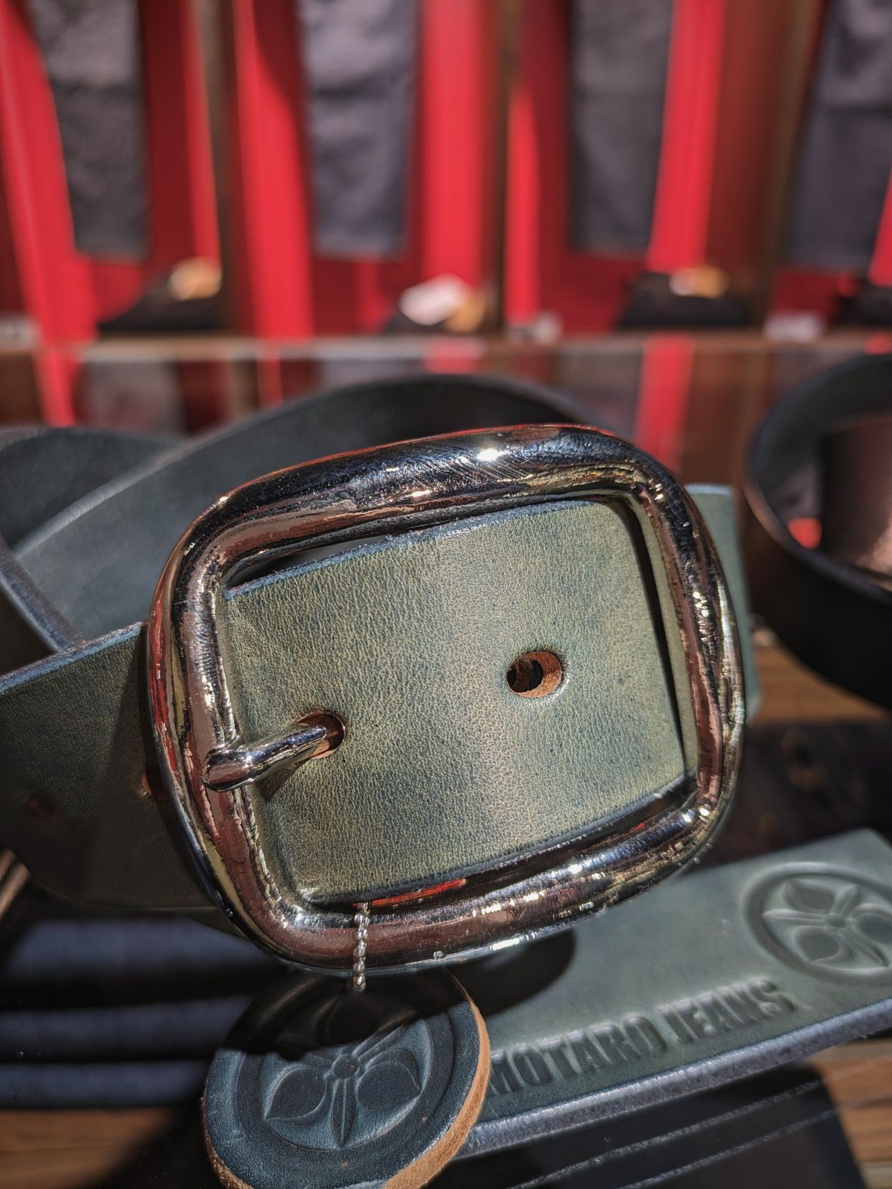 味野本店菅野の【オーダーベルトのお勧め】｜MOMOTARO JEANS MOMOTARO