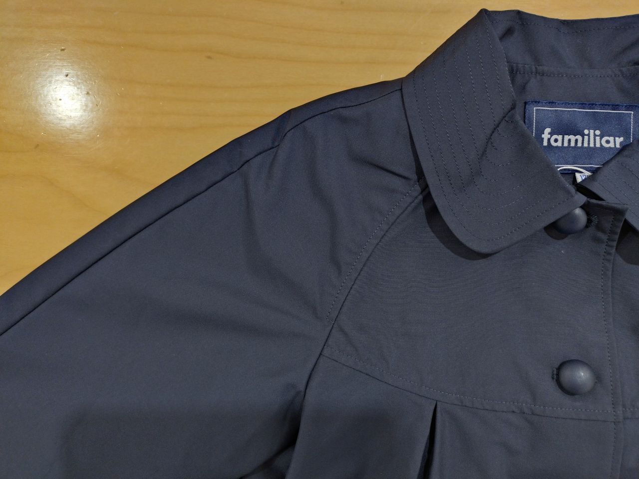 ファミリアの紺色コート〜通学・お受験におすすめ♪｜ファミリア髙島屋