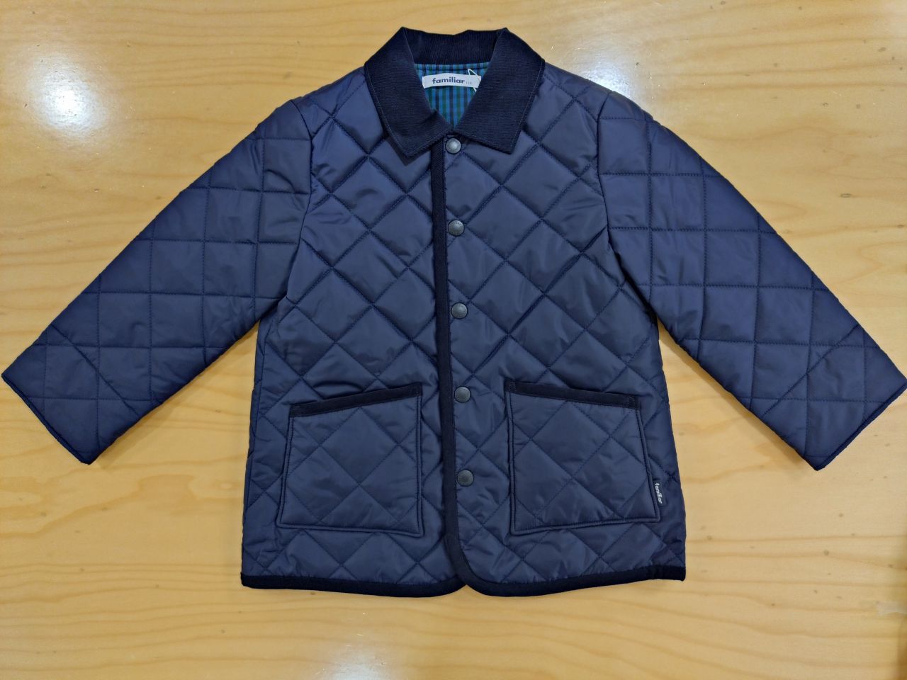 ファミリアの紺色コート〜通学・お受験におすすめ♪｜ファミリア髙島屋