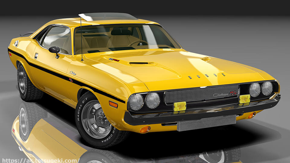 Assetto Corsa】ダッジ・チャレンジャー 1970 Tuned | Dodge