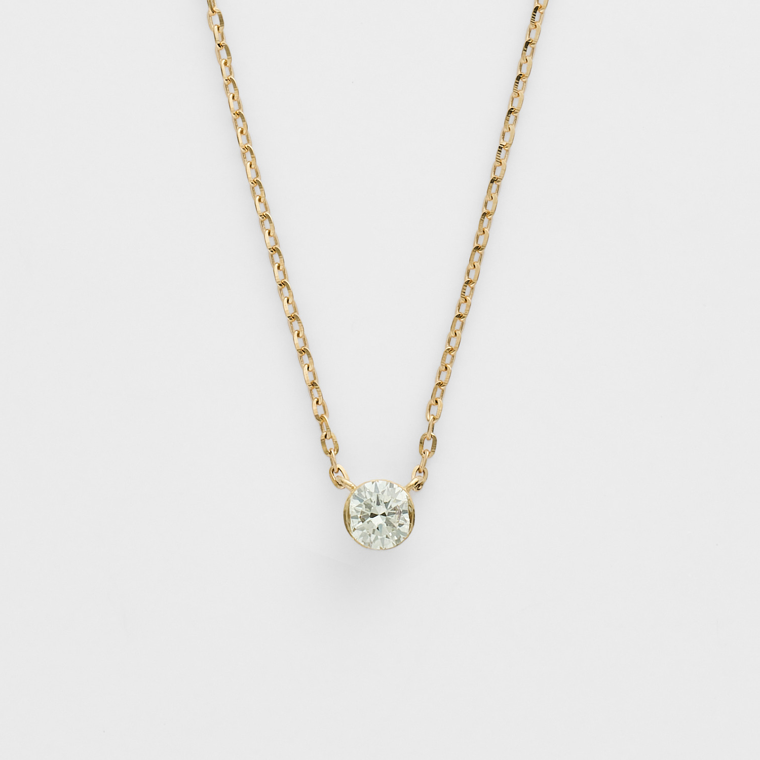 K18ダイヤモンドネックレス（0.1ct）｜ネックレス｜アガット 公式