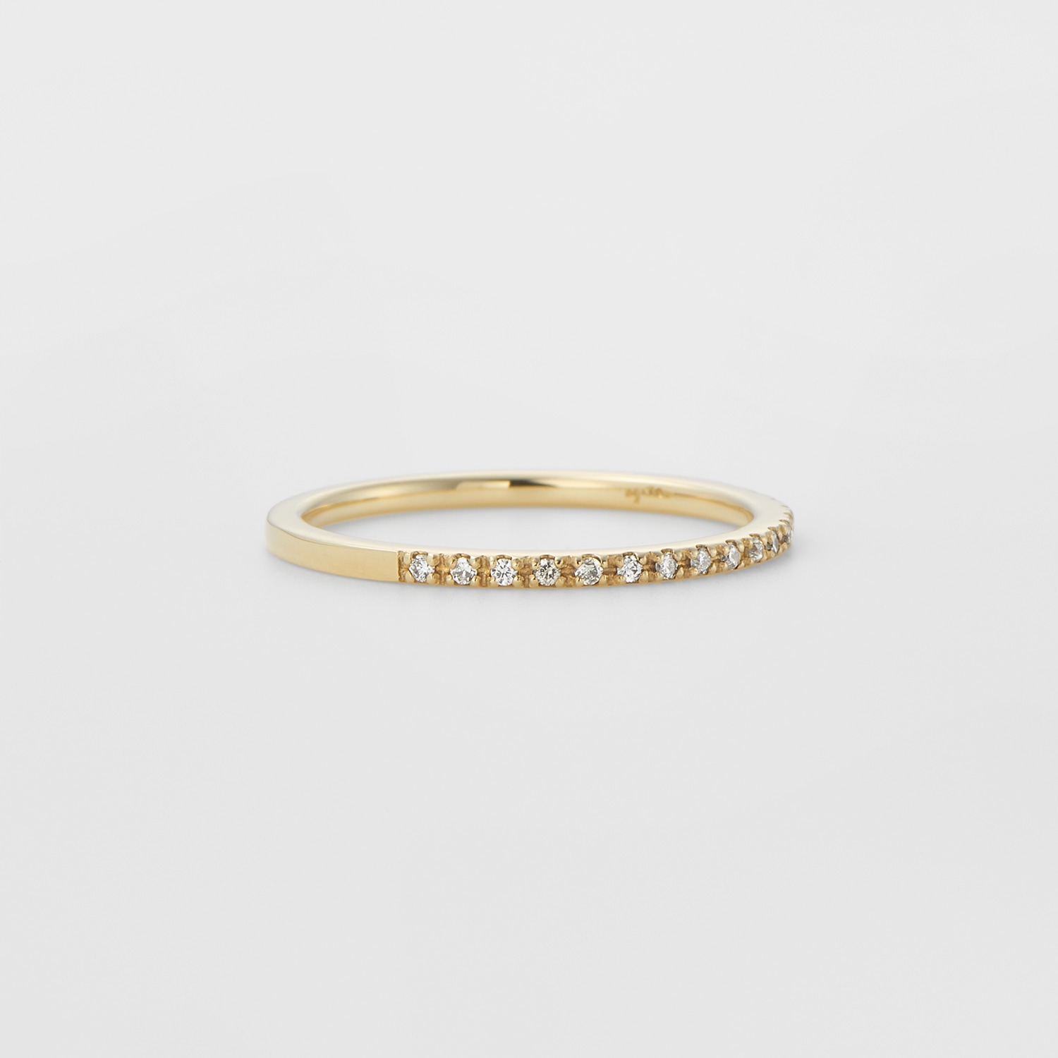 K10ダイヤモンドピンキーリング｜ピンキーリング｜アガット 公式