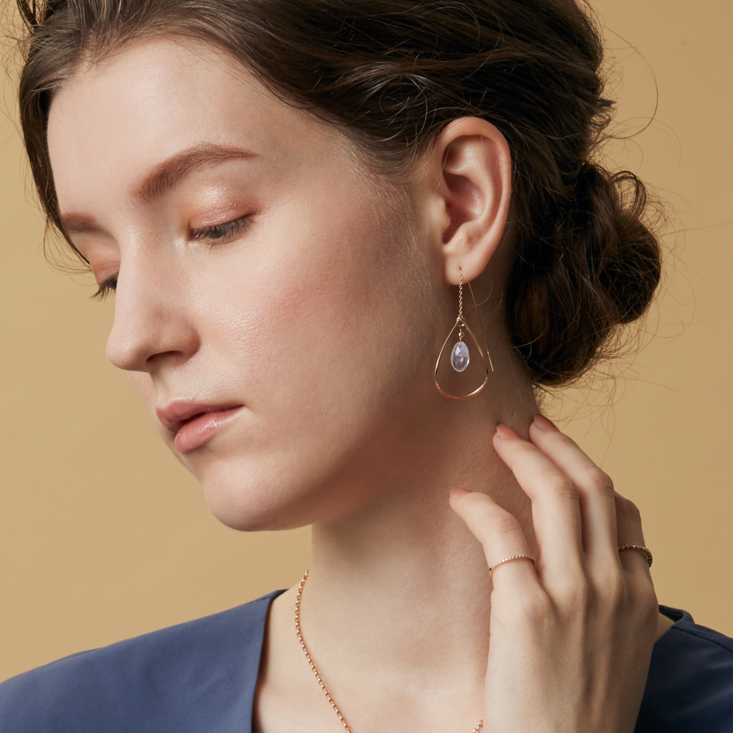 K10ダイヤモンドピンキーリング｜ピンキーリング｜アガット 公式