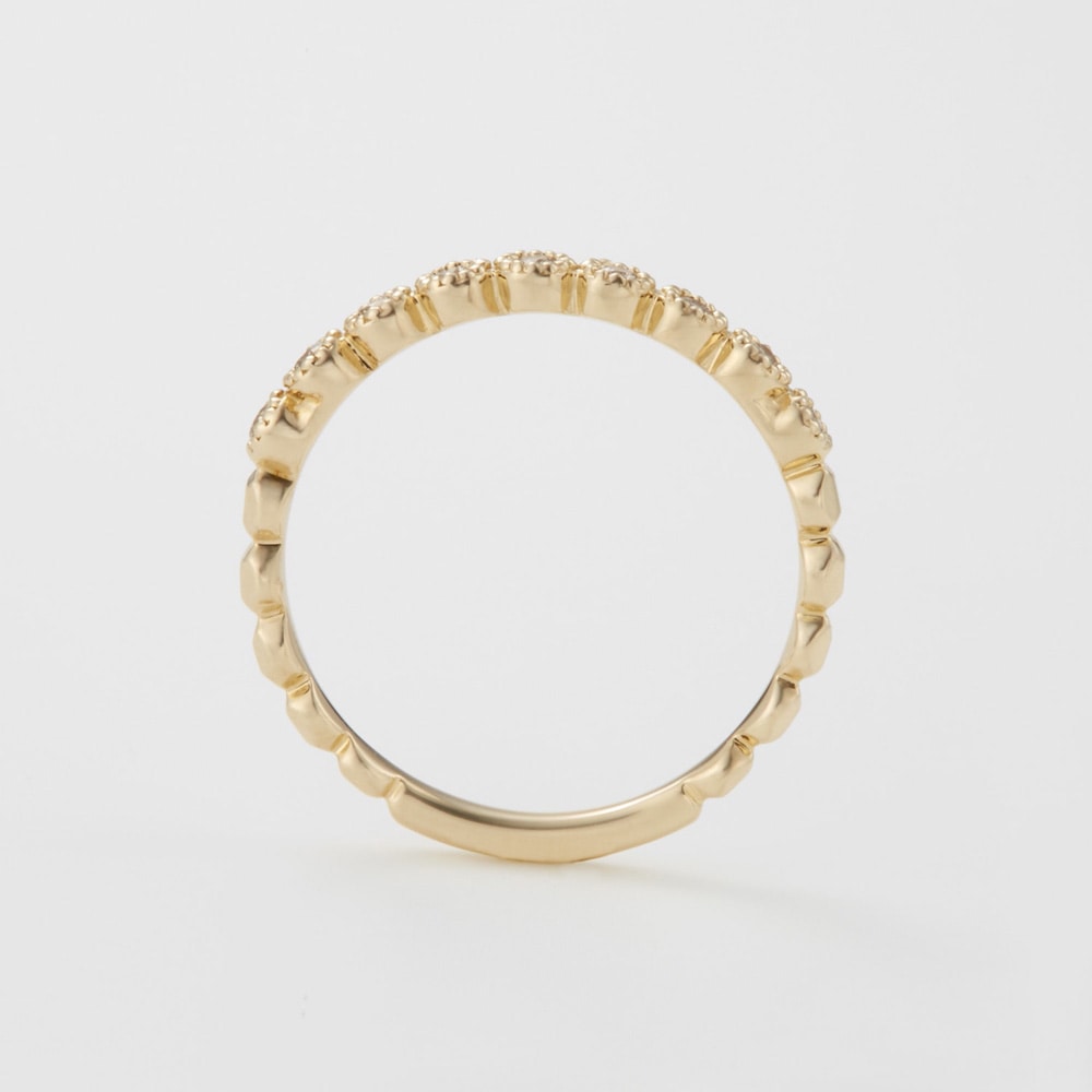 K10ダイヤモンドピンキーリング｜ピンキーリング｜アガット 公式