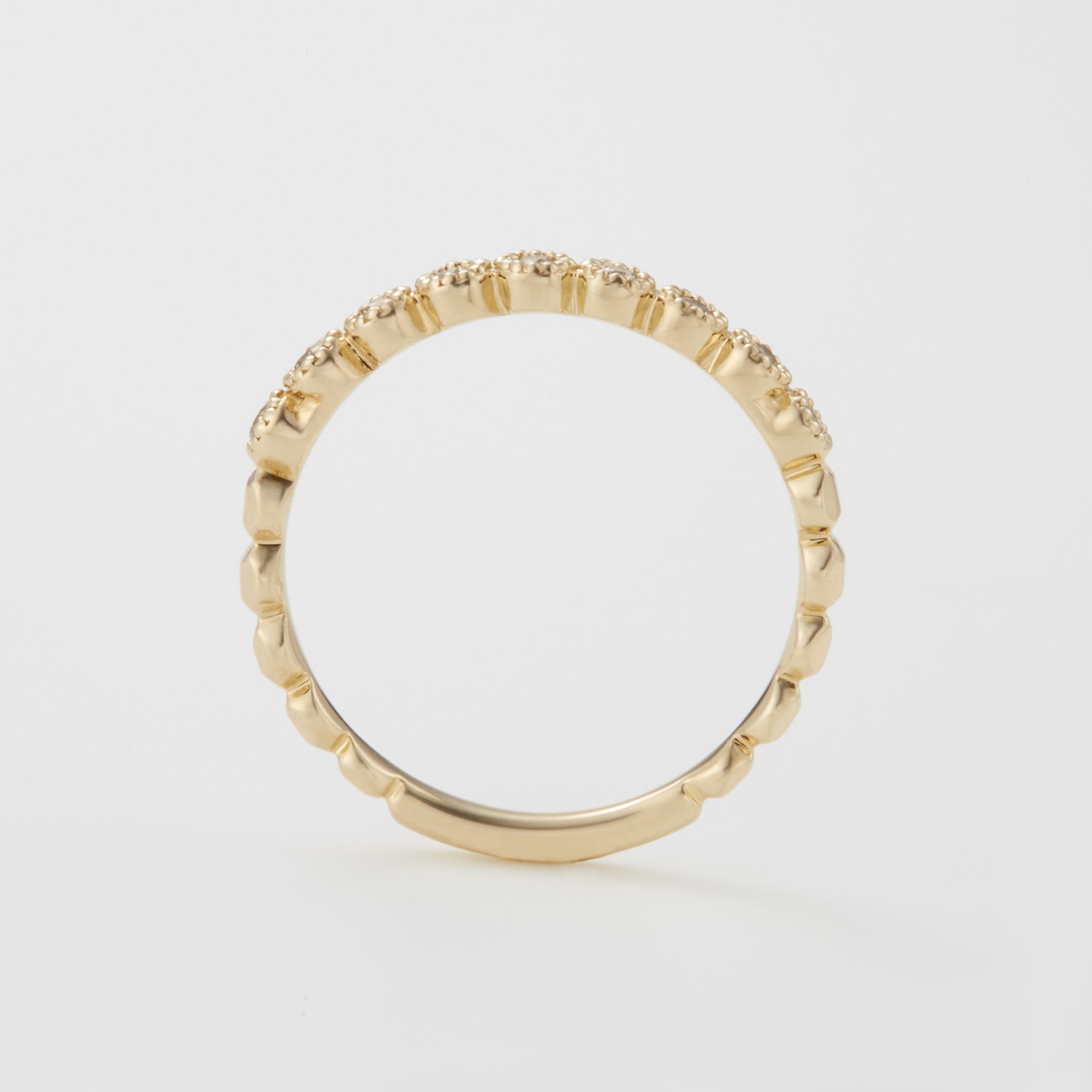 K10ダイヤモンドピンキーリング｜ピンキーリング｜アガット 公式