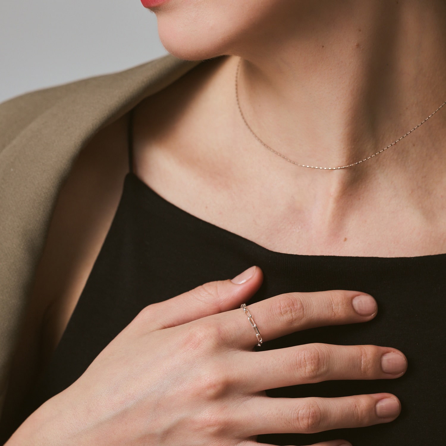 シルバーチェーンリング｜リング｜アガット 公式オンラインストア