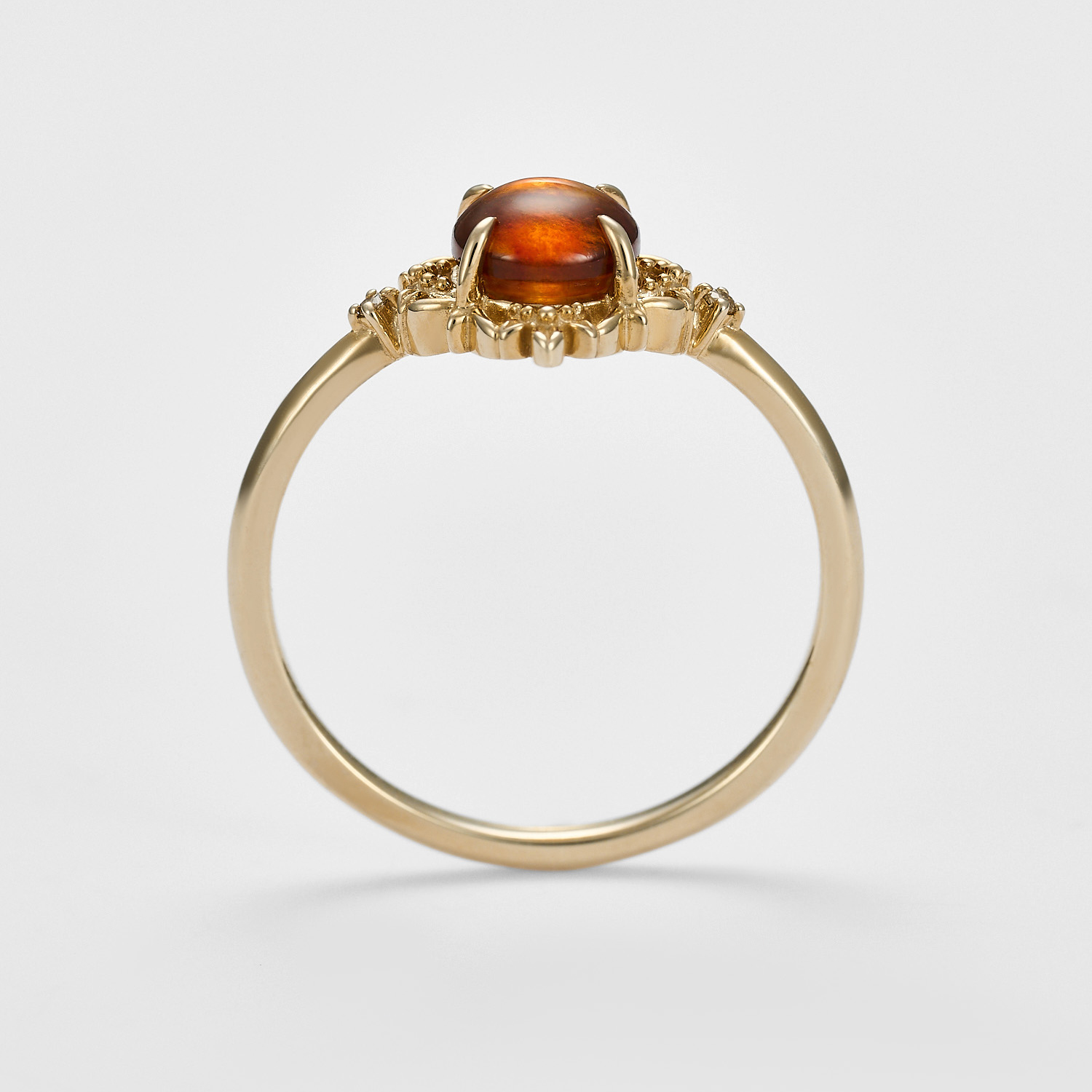 K5アンバー／ダイヤモンドリング｜リング｜アガット 公式オンラインストア