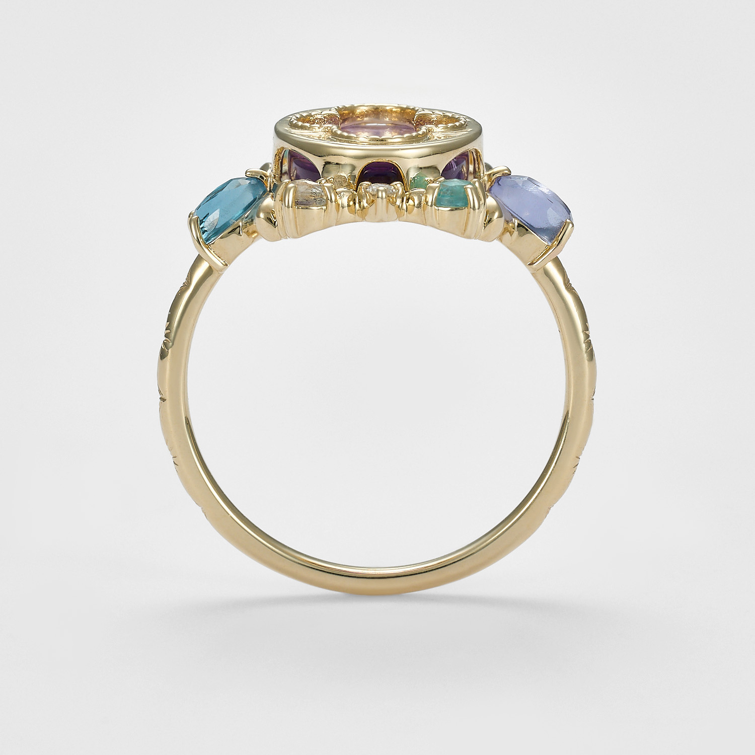 K10マルチストーンリング｜リング｜アガット 公式オンラインストア