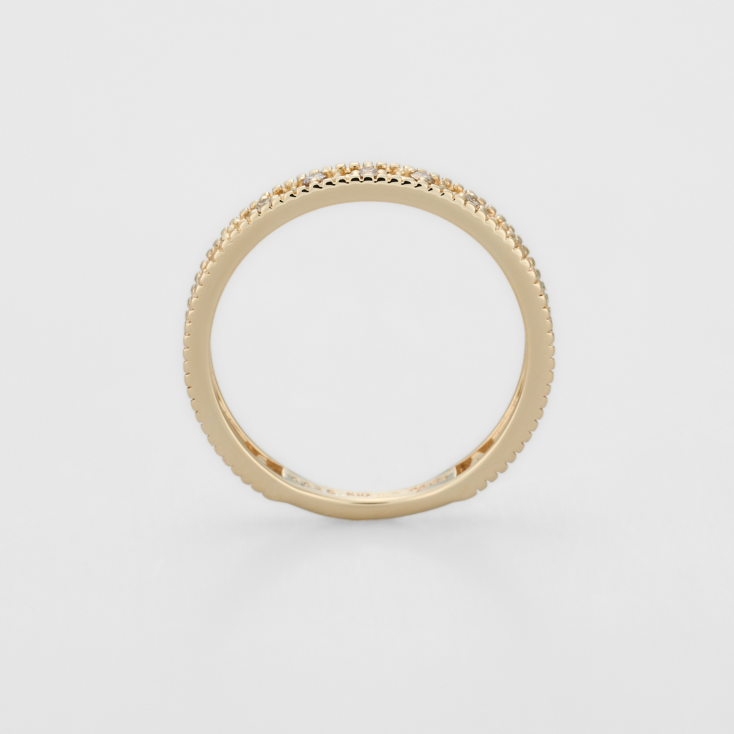 K10ダイヤモンドピンキーリング｜ピンキーリング｜アガット 公式