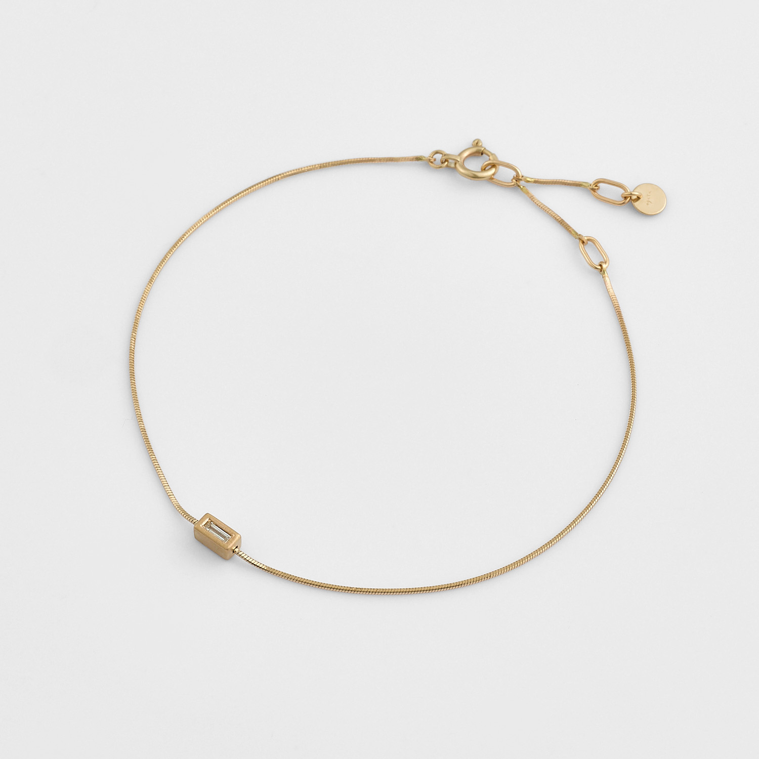 K10ダイヤモンドブレスレット（0.02ct）｜ブレスレット｜アガット 公式