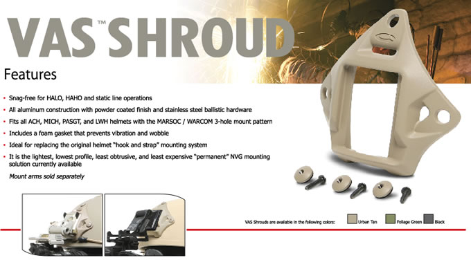 AGGRESSOR GROUP WEB SHOP / VAS SHROUD / OPS-CORE