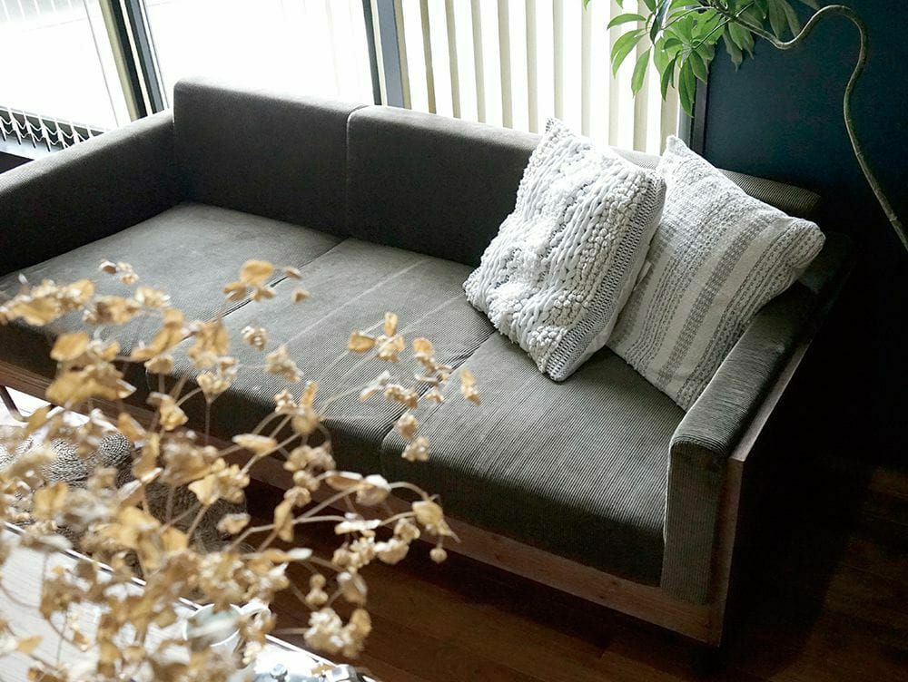 3人掛けソファ アイアン 【送料無料】ウォーム 3シート ソファ - a