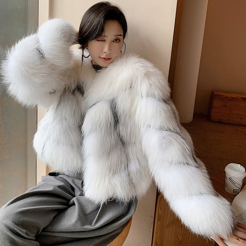 ✨極美品✨SAGA FOX 最高級シルバーフォックスコート 銀サガ 刺繍 11