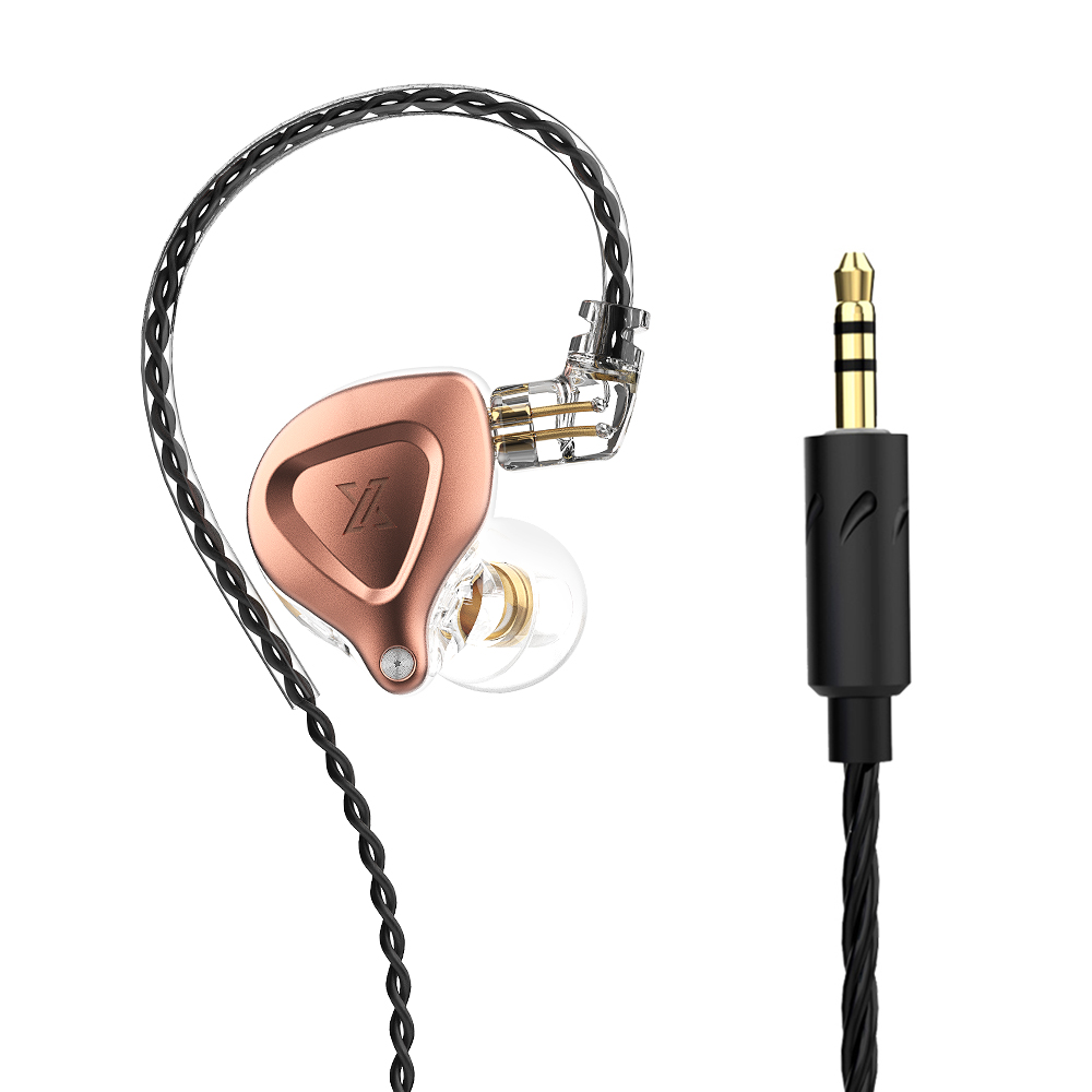 QKZ ZX2 Dynamic Drive Earphone HIFI Bass Earbud Sport Music Noise