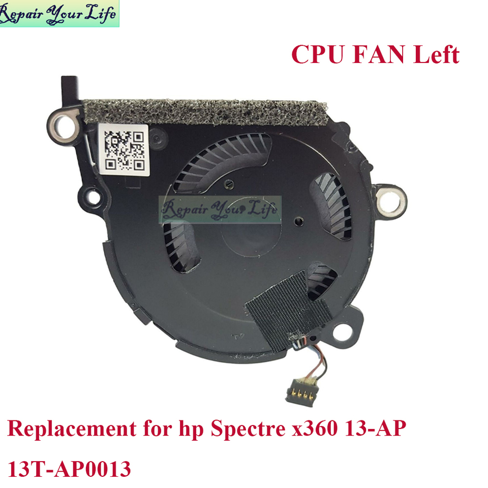 L37660 CPU GPU Cooling Fan for hp Spectre x360 13-AP 13T-AP0013