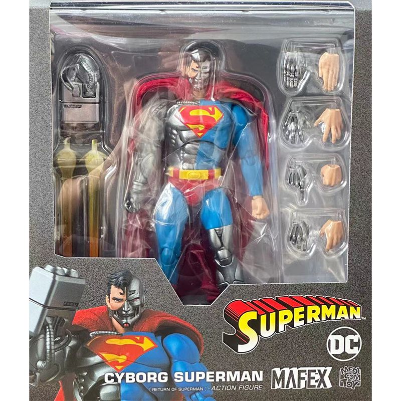 アメコミ MAFEX No.164 CYBORG SUPERMAN RETURN OF g 184e69ac-711a