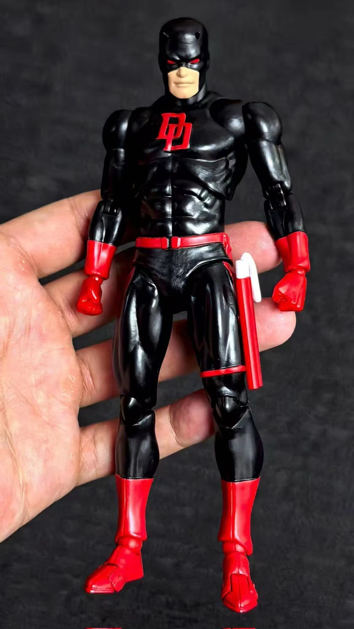 CT Toys DAREDEVIL Action Figure Mafex 223 SHF Black Suit DAREDEVIL