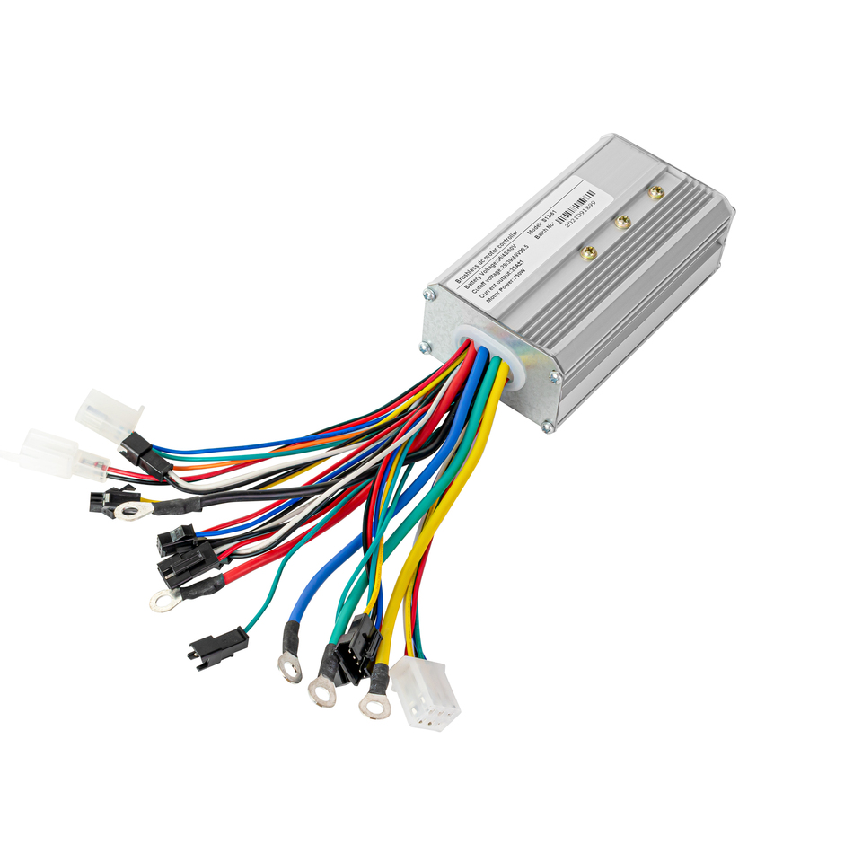 電動自転車用ブラシレスモーターコントローラー,LCDディスプレイ付き