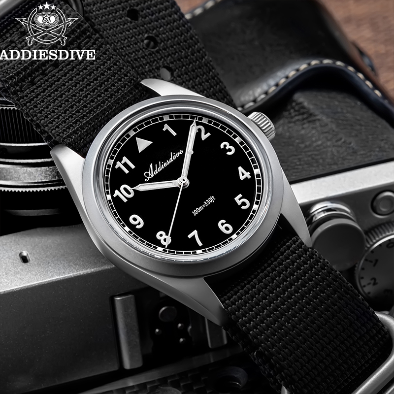 ADDIESDIVE Men's Watch 36mm AR Coated Domed Bubble Glass AD2079