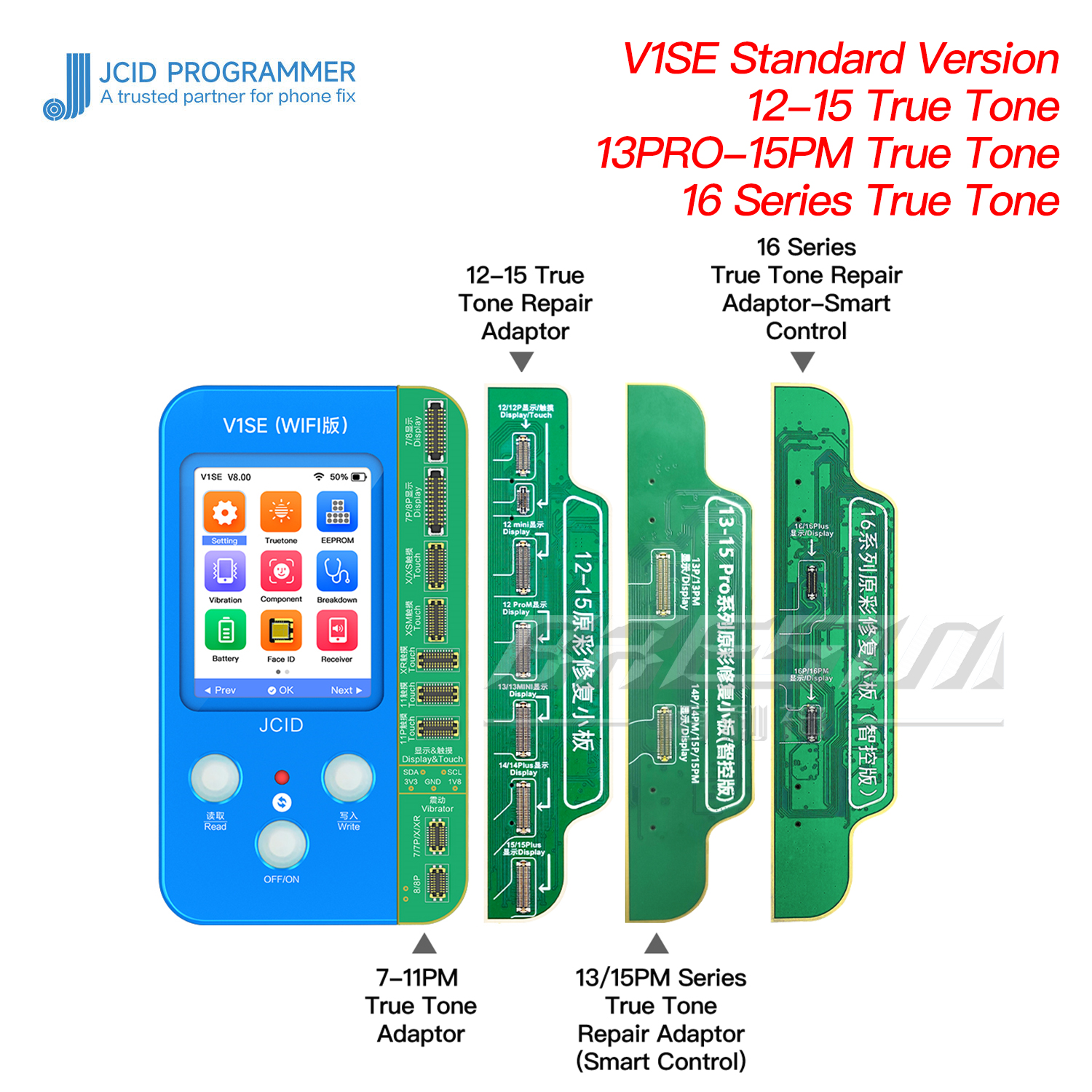 JC JCID V1SE V1SPro Screen True Tone Board For iPhone 12 13 14 15