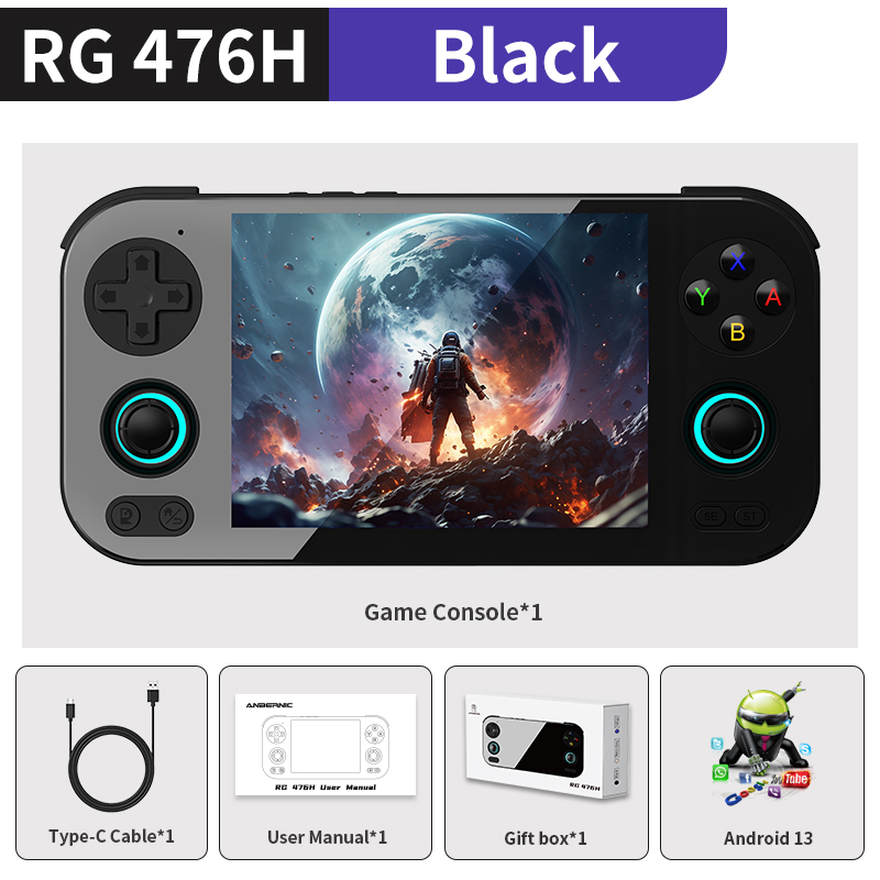 ANBERNIC RG 476H Android Handheld Game Console 4.7