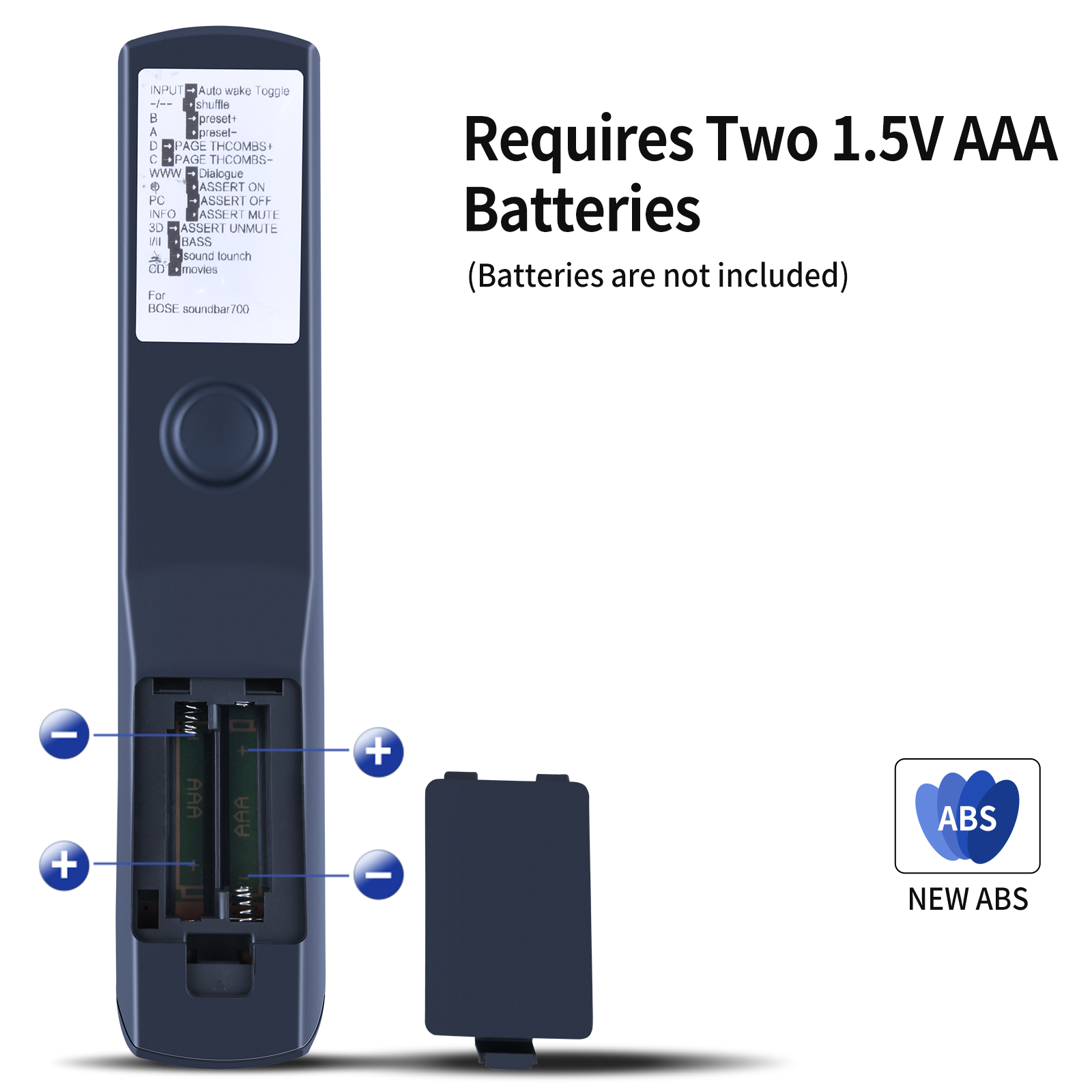 リモコン809954-0020,Bose smartサウンドtouch700システム用,新しい