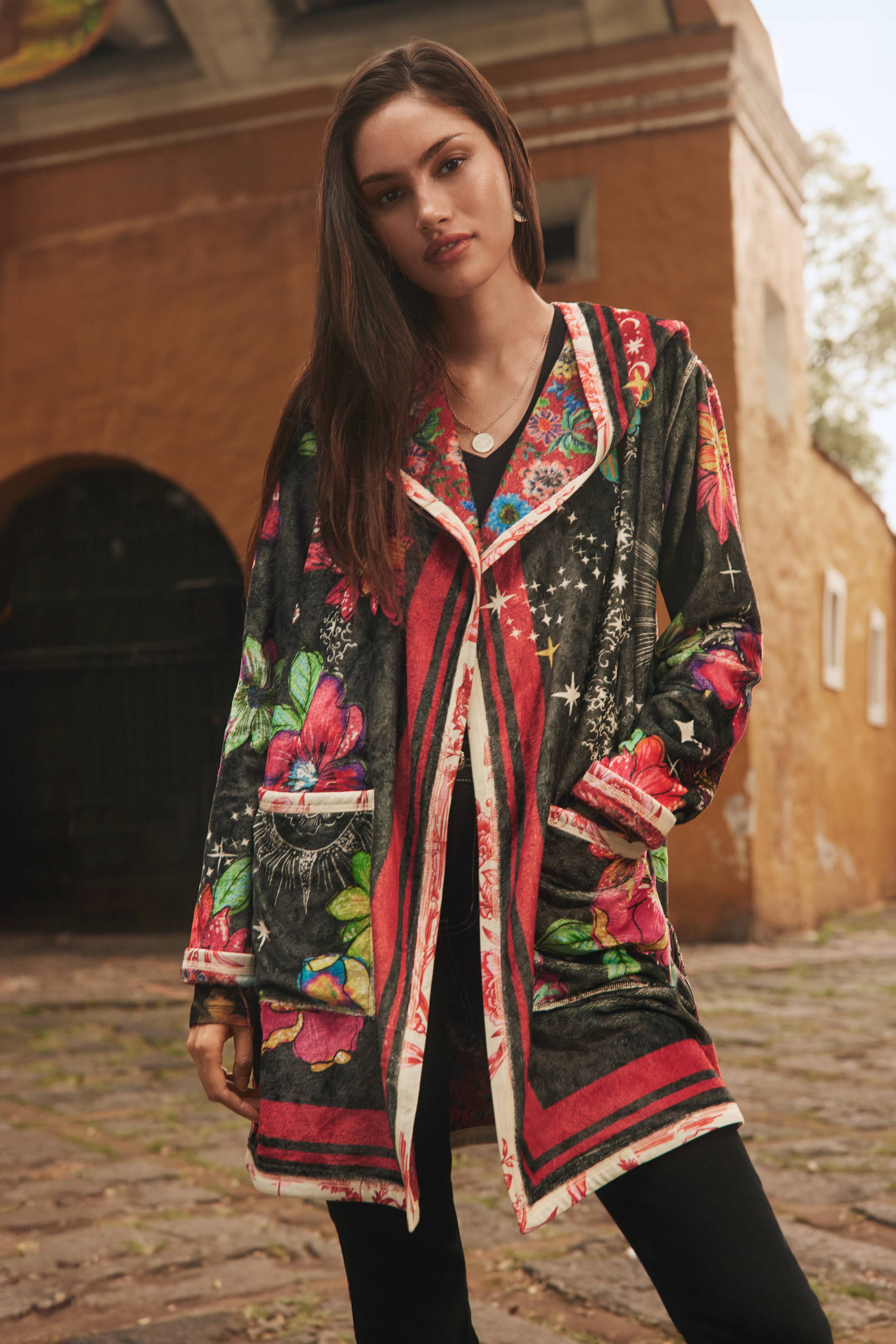 Buy JOAN MIDI SHERPA JACKET | Johnny Was