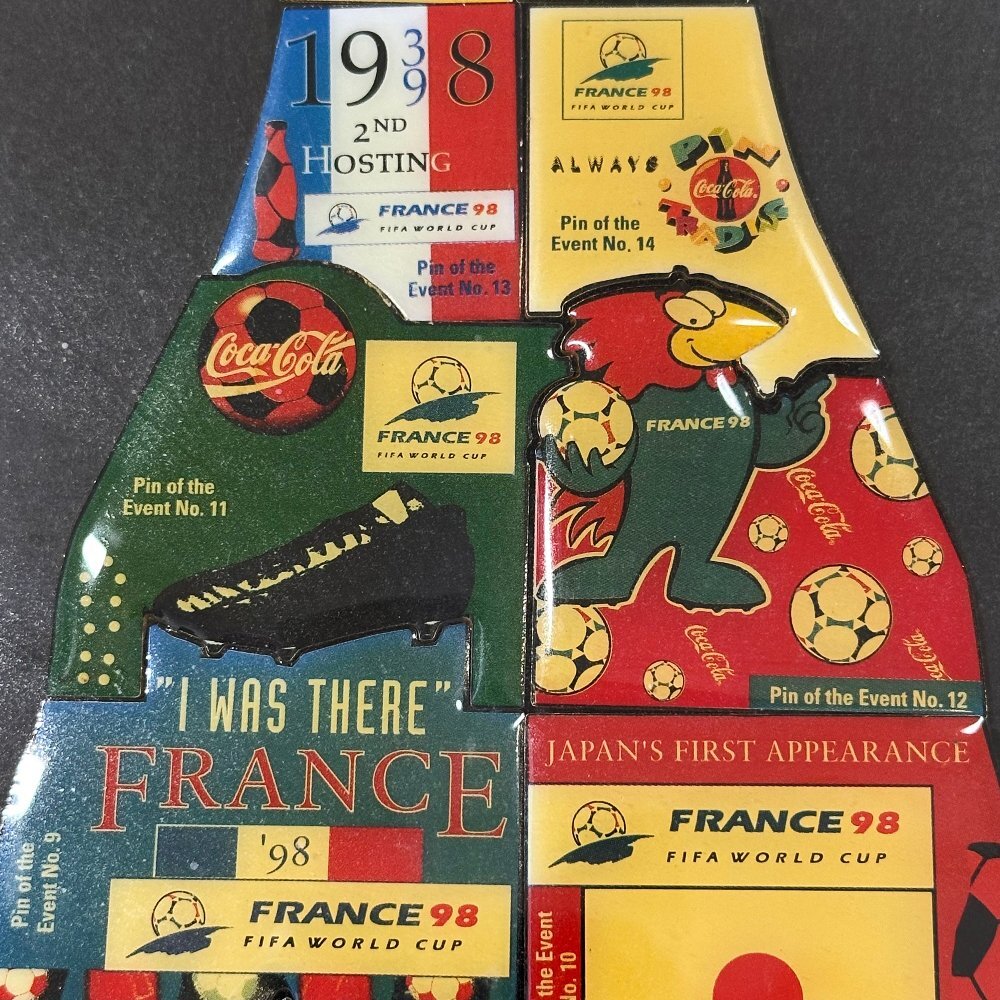 1998年 FIFA フランスワールドカップ コカ・コーラ 800セット限定