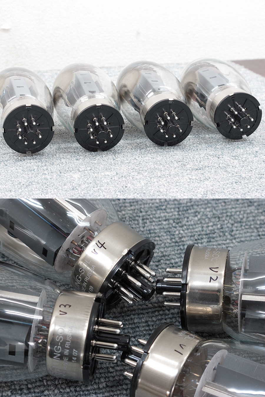 TUNG-SOL KT150 4本 真空管 @34830 / 中古オーディオ買取、販売、通販