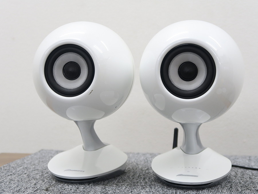 イクリプス ECLIPSE TD-M1 スピーカー ペア ホワイト @44354 / 中古