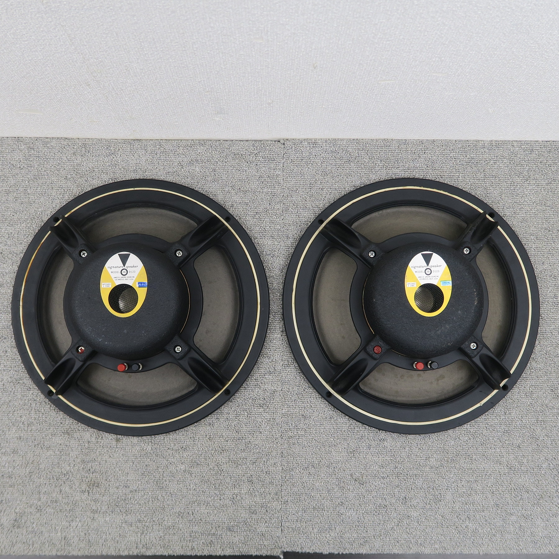 Bランク】JBL D123 8Ω ウーファーユニット @58380 / 中古オーディオ