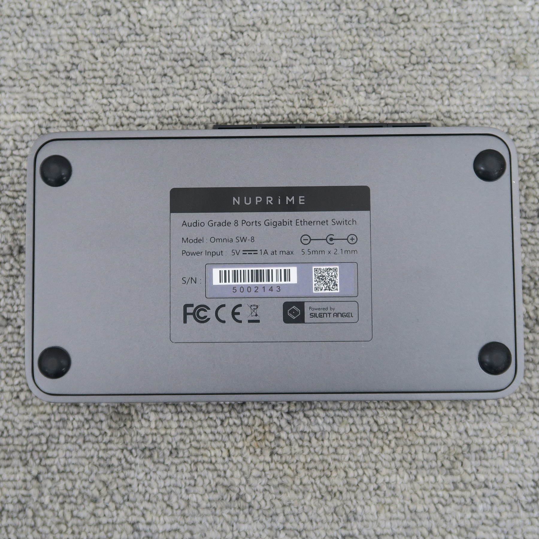 Bランク】NuPrime Omnia SW-8 オーディオ専用ハブ ニュープライム
