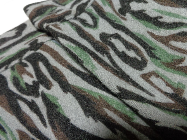 80'S Woolrich FLAME CAMO PATTRERN WOOL WIDE PANTS（ウールリッチ