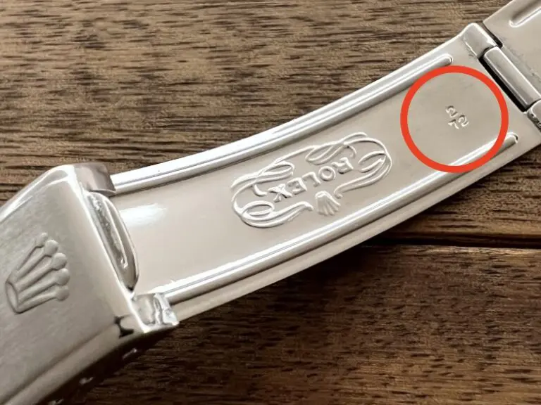 ロレックス クラスプコード(ブレスレットの製造年代)の調べ方 | エー