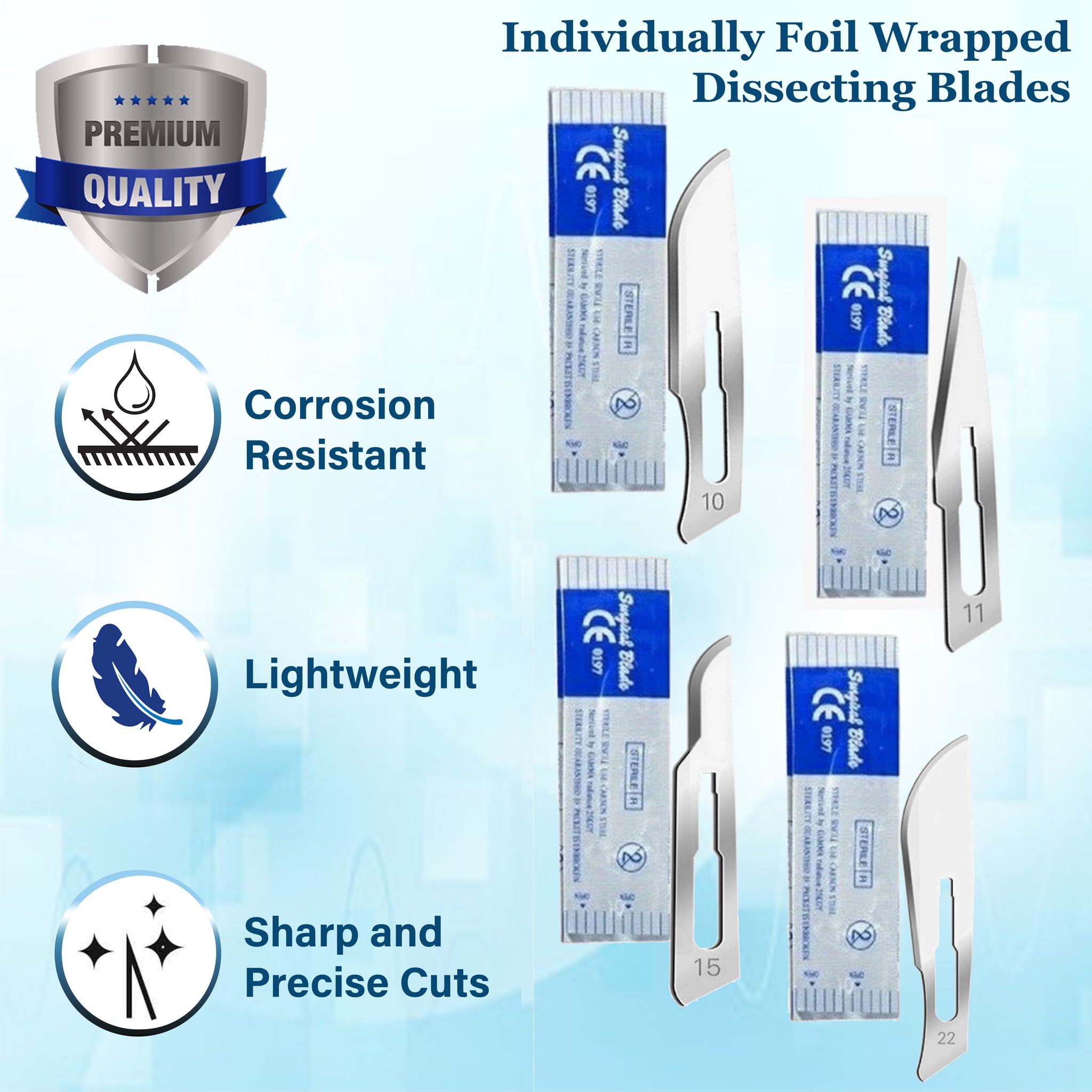 53 Pcs Minor Surgery Kit for Biology Training Instructors