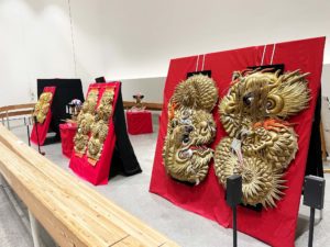 5/3 17時まで！太鼓台ミュージアム 太鼓台飾り幕・布団締めを展示