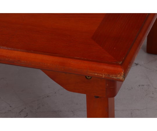 69-1895-17 折脚和風座卓 TLM-12075OAK 72929 【AXEL】 アズワン