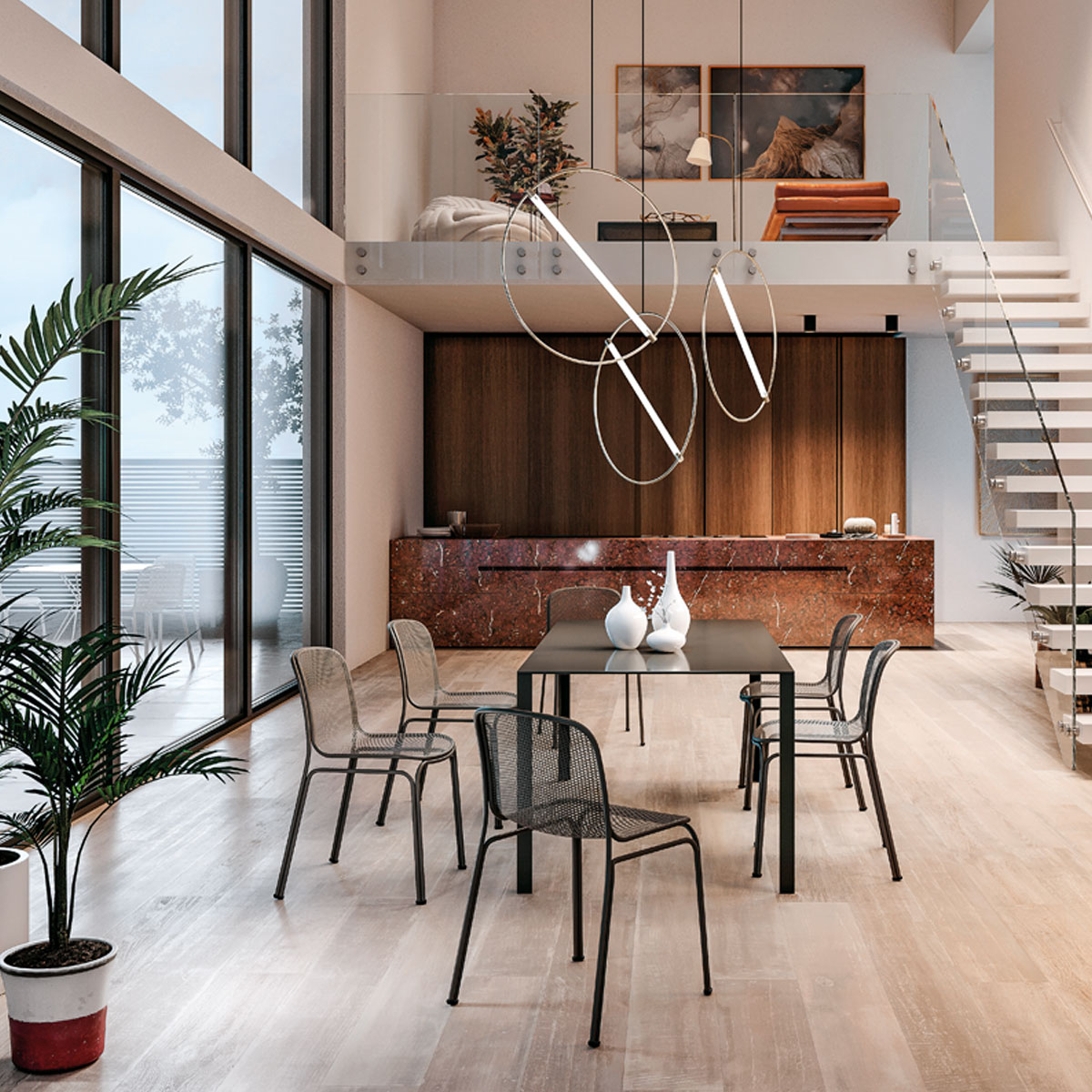 ADAL】ヴィラ アームレスチェア Villa | aides.jp | 業務用椅子・店舗