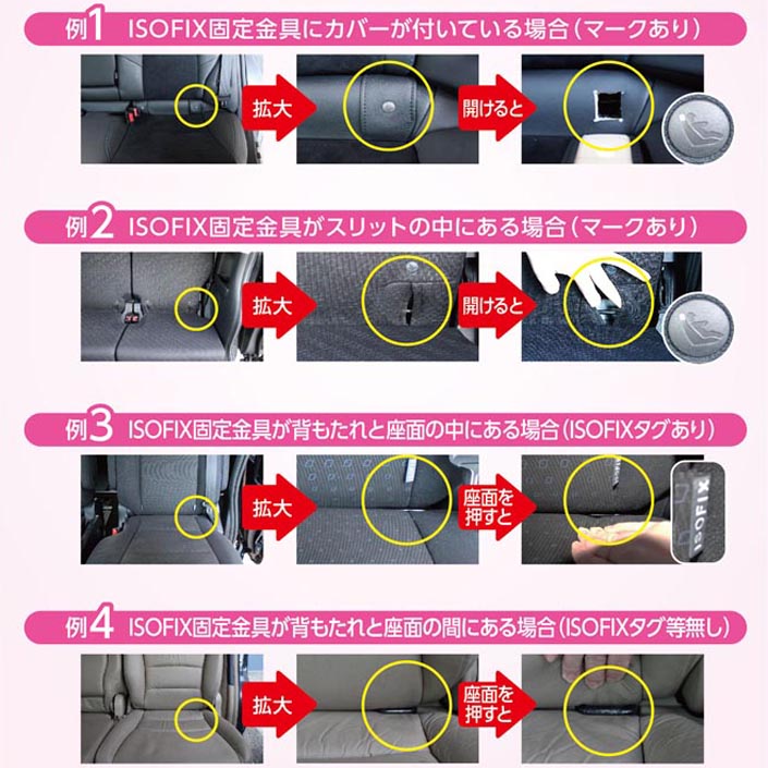 ISOFIX（アイソフィックス）とは | エールベベ AILEBEBE 公式サイト