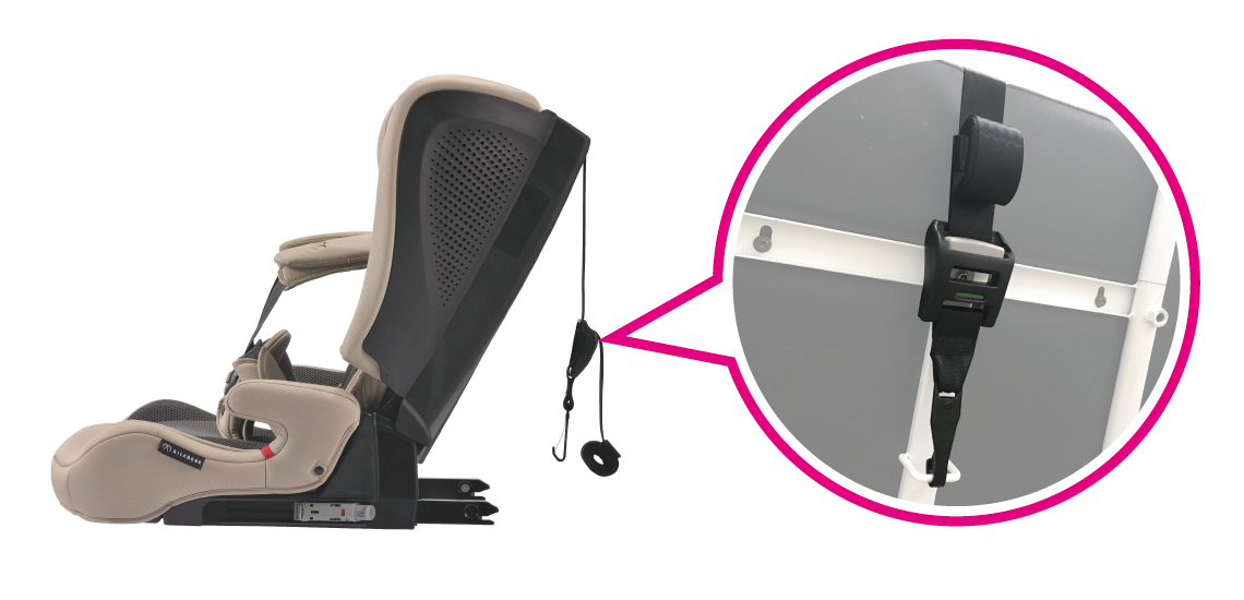 1歳からのジュニアシート パパット2 ISOFIX取付タイプ | エールベベ