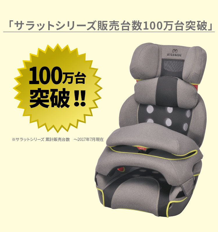 SARATTO3 STEP （1才から11才頃まで使えるジュニアシート