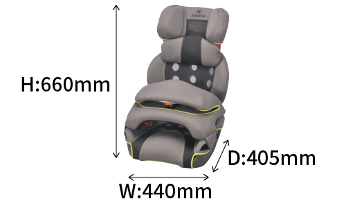 SARATTO3 STEP （1才から11才頃まで使えるジュニアシート