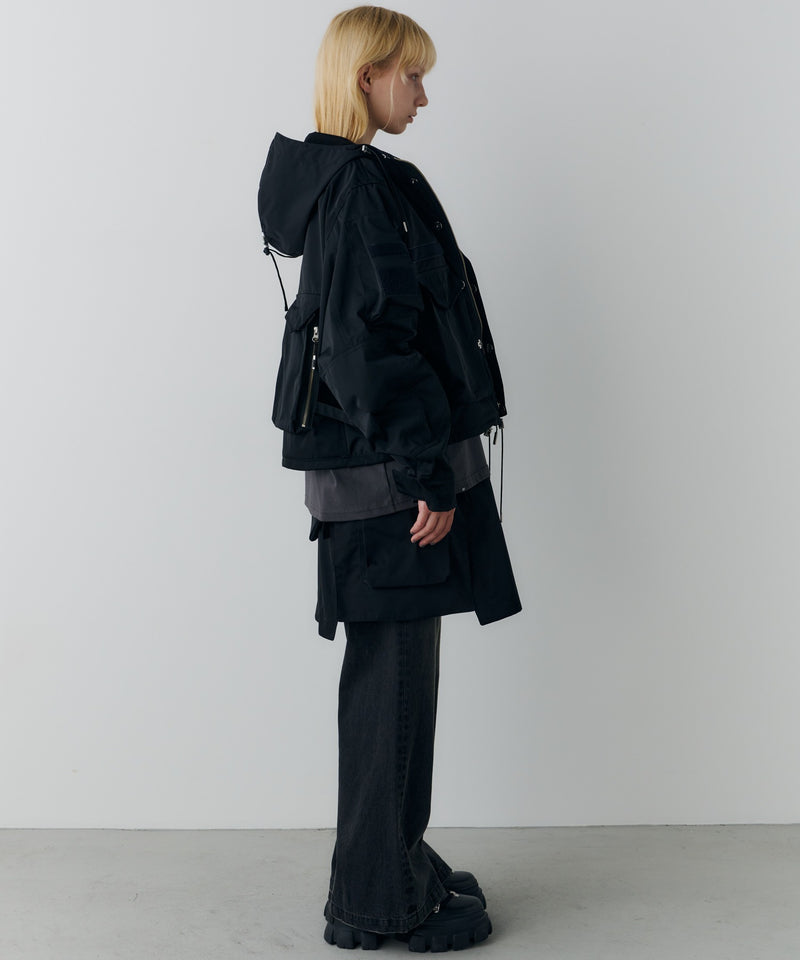 AIVER Atelier Made ソロテックスショートフライトブルゾン