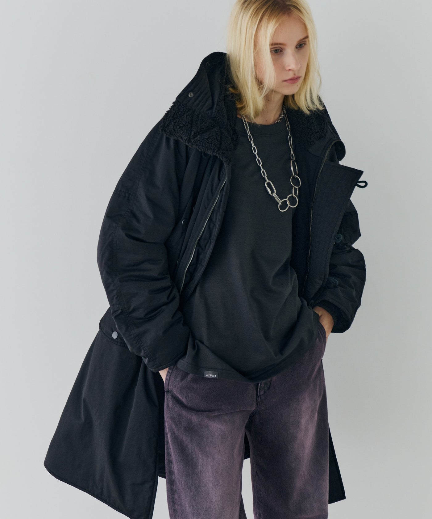 AIVER N-3フライトコート