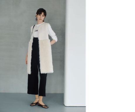 ルミネ限定カラー】リバーシブルロングジレが登場！｜allureville