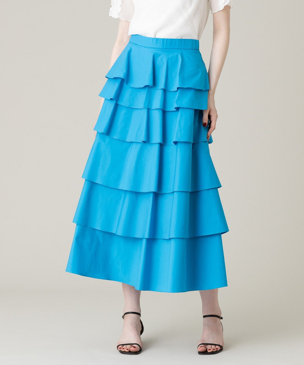 LOULOU WILLOUGHBY】タフタミルフィーユスカート|allureville OFFICIAL